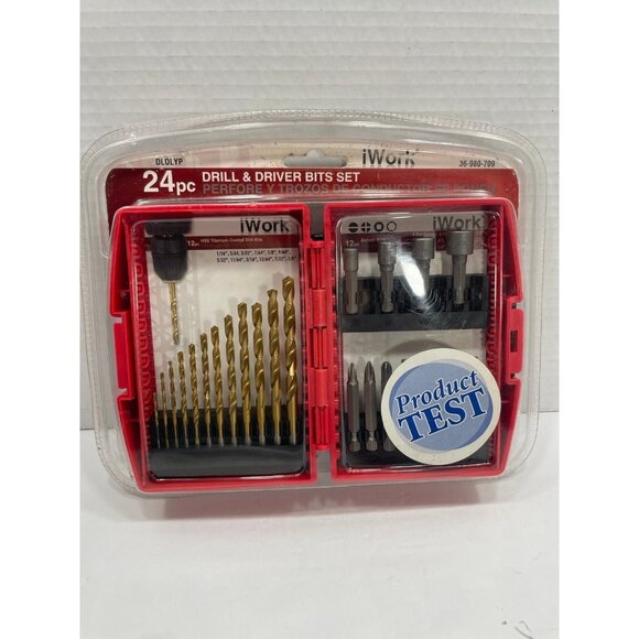 Olympia iWork 24pc drill and driver bit set - Picture 1 of 9